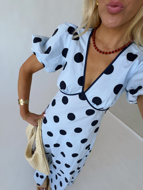 Poppy Dot Dress