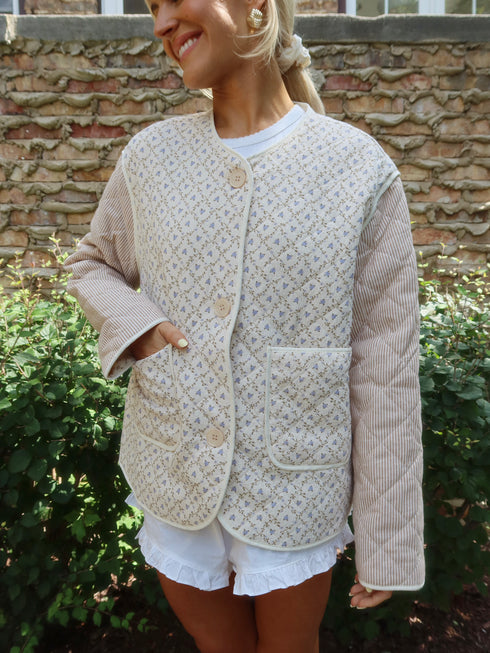 Lovers Lane Jacket // Latte