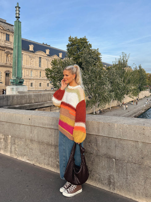 Autumn Energy Striped Sweater