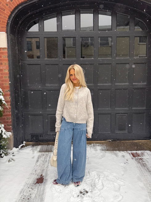 The Kennedy Cardigan // Gray