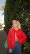 Coco Cutie Cardigan // Red *PREORDER*