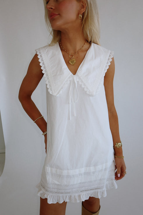 Summer Girl Dress // White