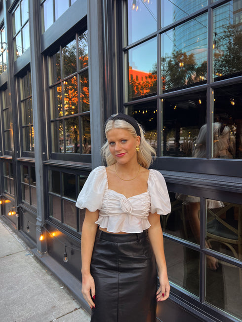 In My Feelings Satin Top