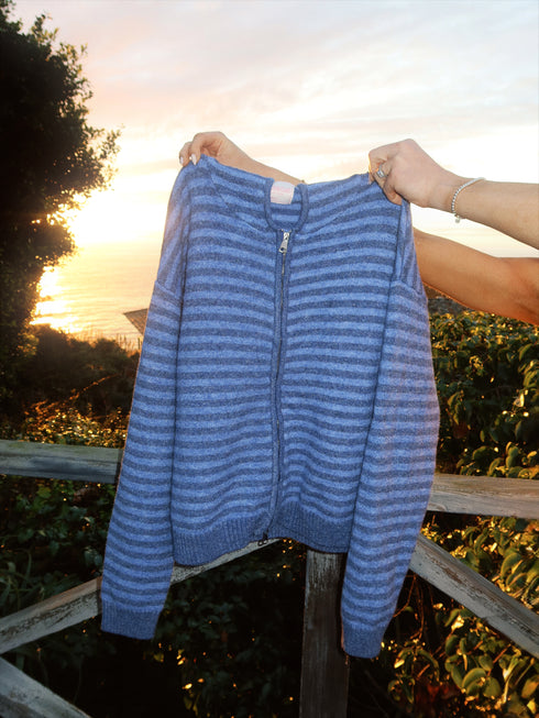 Club Cutie Zip-Up // Ocean