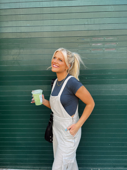 McCall Fall Overalls// Stone