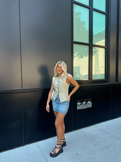 Sofia Summer Top // Sage