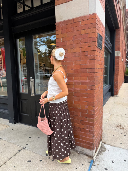 Tiramisu Skirt // Espresso