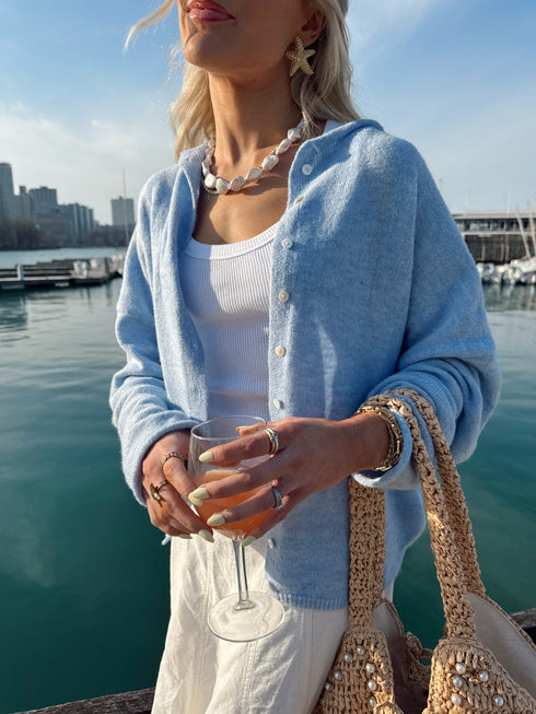 Coco Cutie Cardigan // Sky *RESTOCKED*