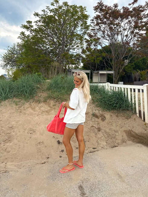 Sunny Striped Shortie