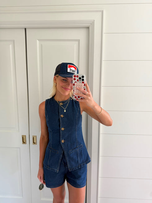 Beachtown Girl Short // Denim