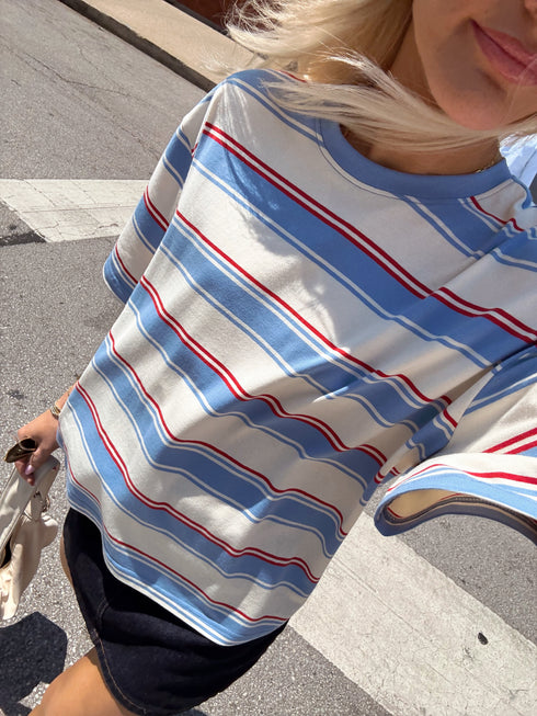 Scandi Striped Tee