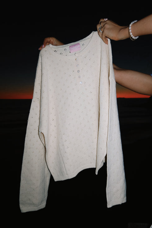 Everyday Pointelle Cutie // Cream