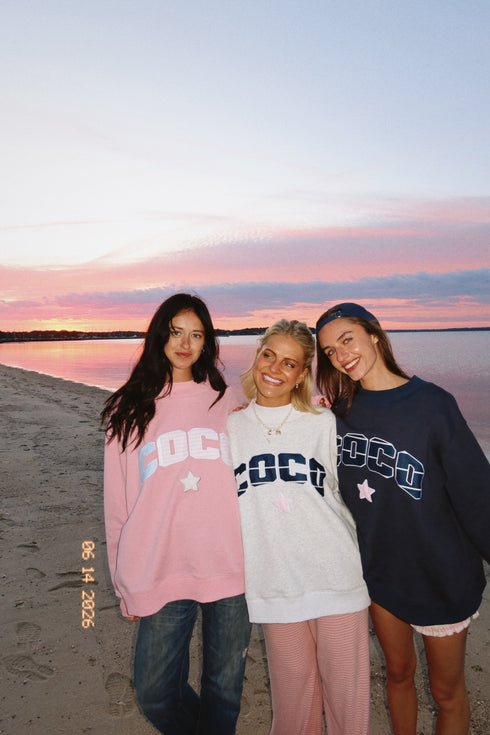 Coco Girl Mockneck // Heritage Pink