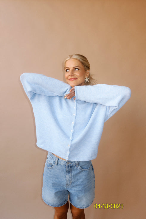 Coco Cutie Cardigan // Sky *RESTOCKED*