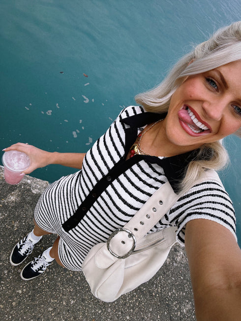 Summer Hunny Striped Romper *RESTOCKED*