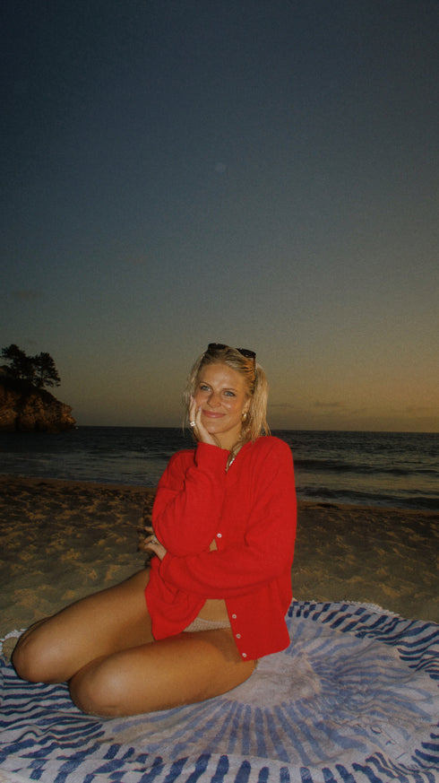 Coco Cutie Cardigan // Red *PREORDER*