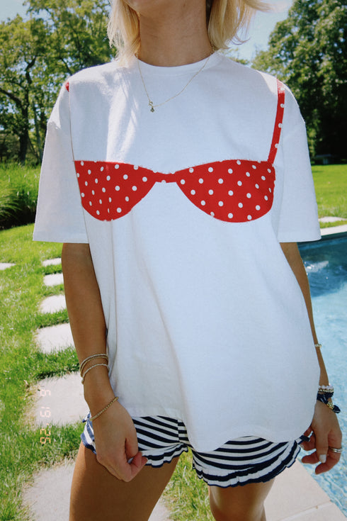 Bikini Babe Tee // Cherry *PREORDER 7/3*