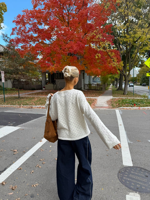 Everyday Pointelle Cutie // Dove