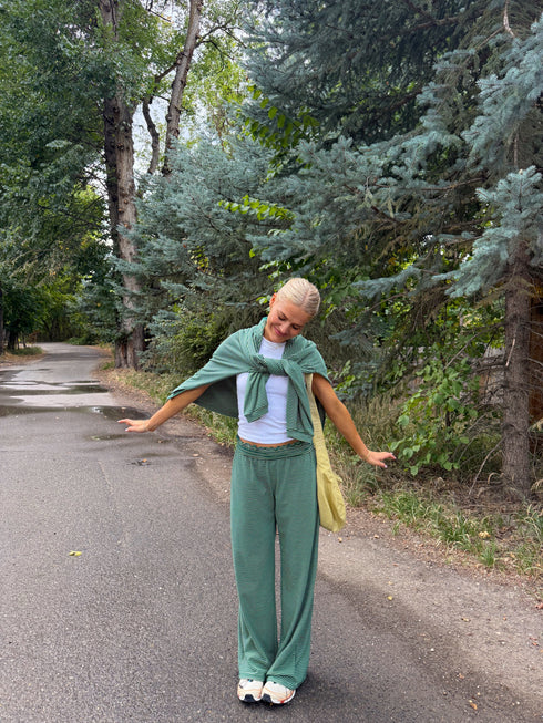 Road Trip Pant // Pine Stripe *PREORDER*