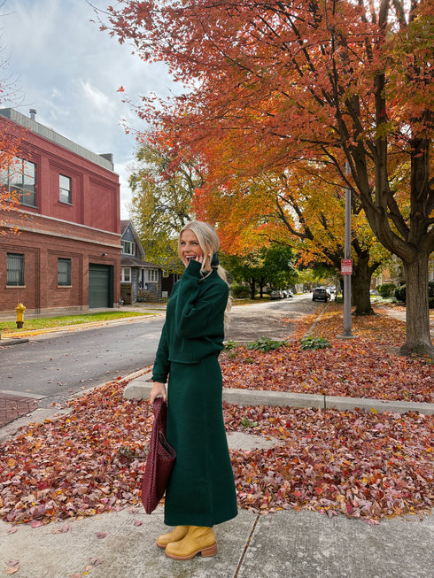 Evergreen Dream Knit Set