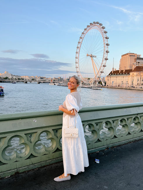 Fall in Paris Dress // White