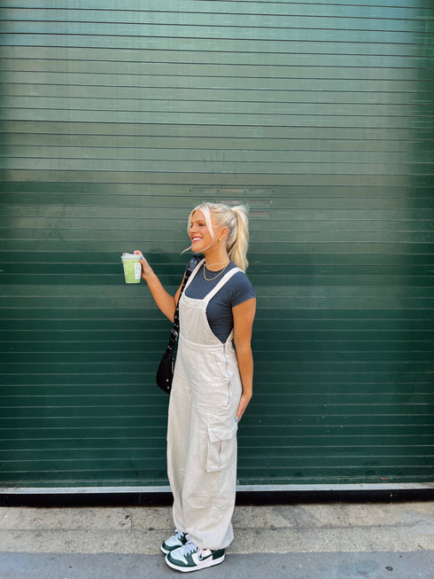 McCall Fall Overalls// Stone