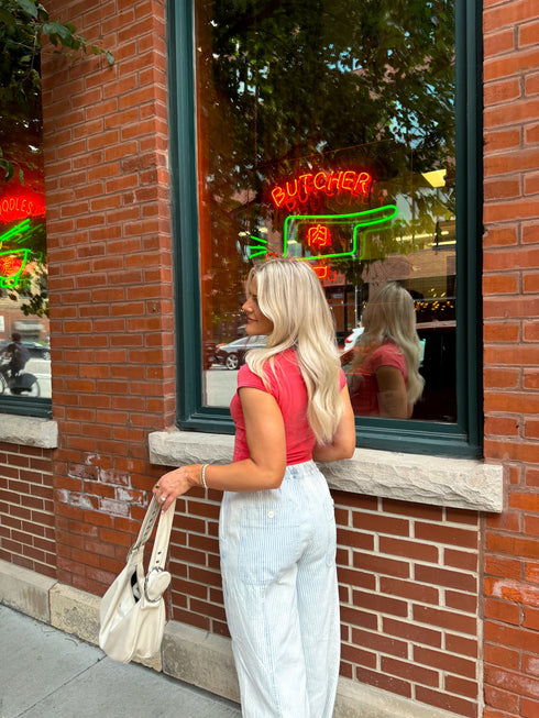Beach Town Striped Pant
