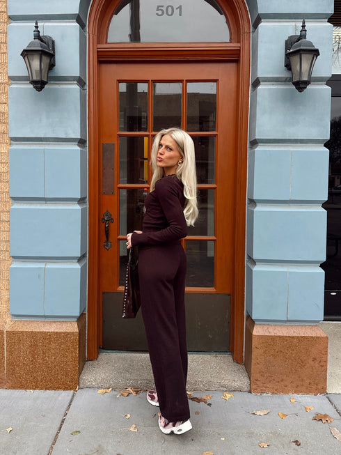 The Easy Peasy Pant // Chocolate