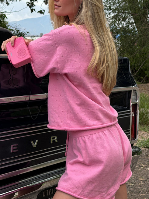 On Repeat Knit Set // Taffy