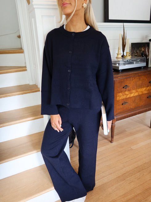 Slow Mornings Cardigan // Navy *RESTOCKED*