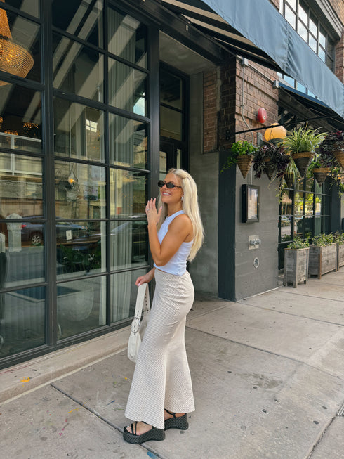 Sunset Chaser Striped Skirt
