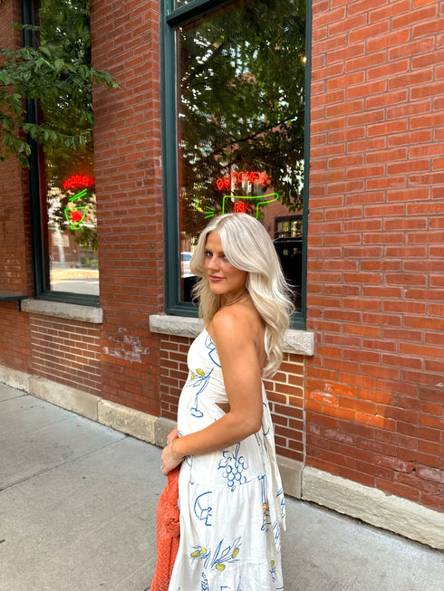 Italian Summer Maxi Dress