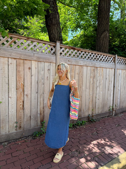 Daisy Denim Dress