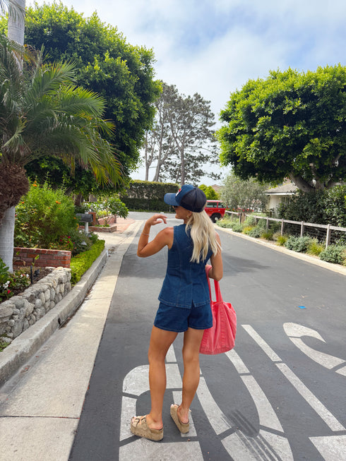 Beachtown Girl Short // Denim