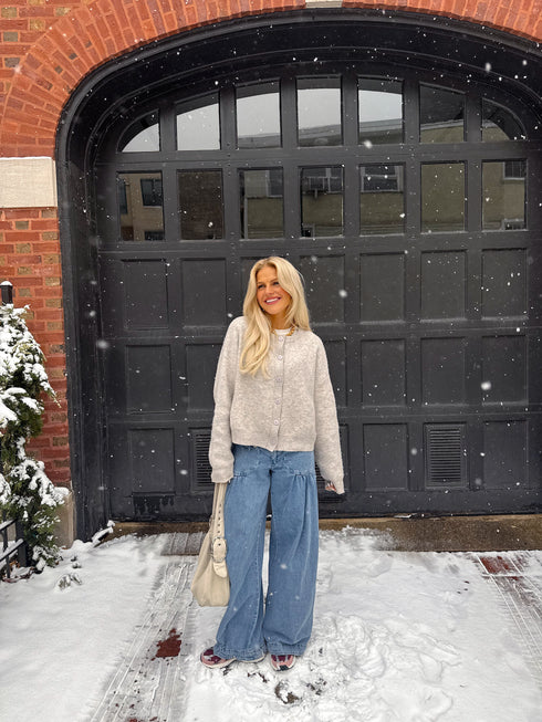 The Kennedy Cardigan // Gray