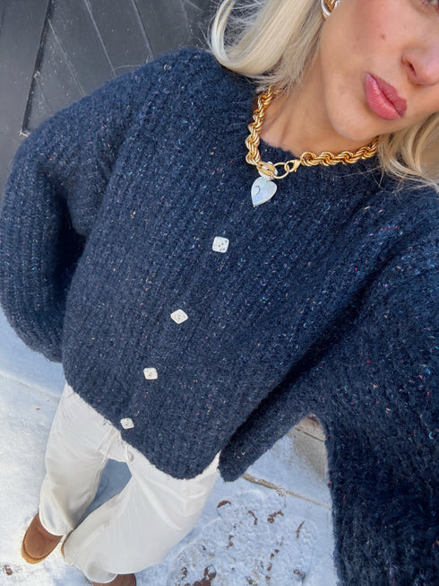 The Phoebe Cardigan // Navy