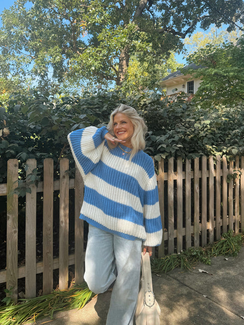 Sweater Weather Striped Knit