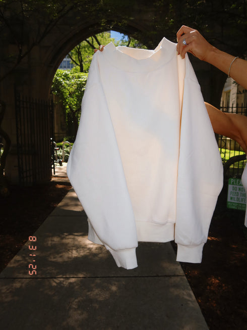 Club Coco Mockneck // Cream *RESTOCKED*