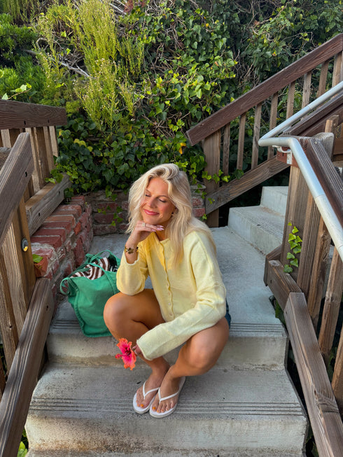 Coco Cutie Cardigan // Butter Yellow *RESTOCKED*