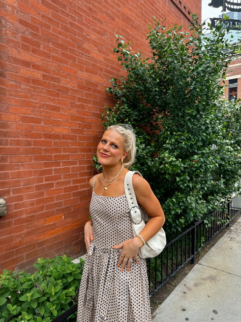 Hamptons House Midi Dress// Taupe