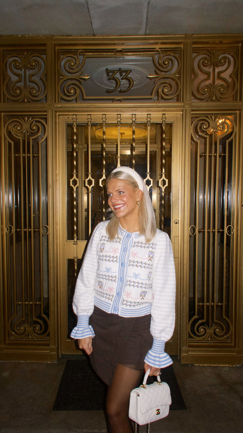 You Bow Girl Cardigan *RESTOCKED*