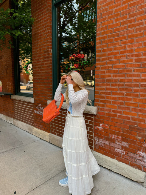 That Beach Tiered Skirt