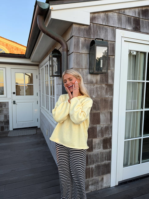 Cape Catch Sweater // Butter