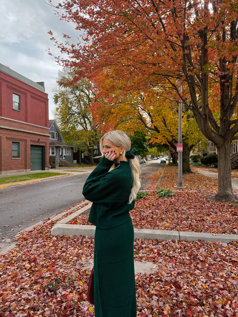 Evergreen Dream Knit Set