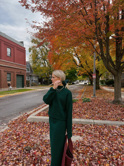 Evergreen Dream Knit Set