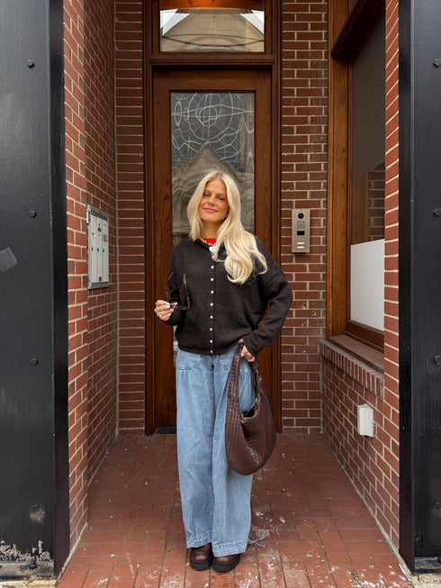 Coco Cutie Cardigan // Chocolate