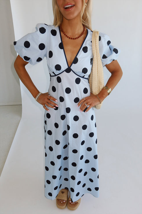 Poppy Dot Dress