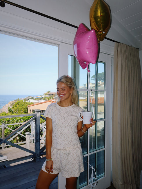 Bloom Short // Cream Pointelle