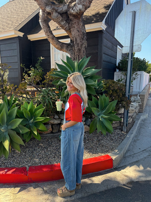 The Frankie Barrel Overalls