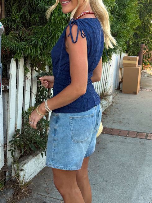 Sundazed Top // Navy
